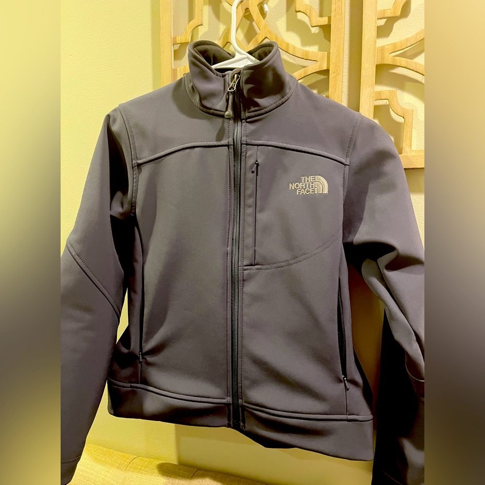 Northface jacket. The color is purple-gray